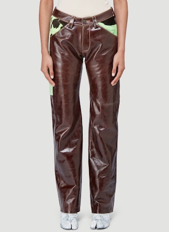 Leather Suit Pants