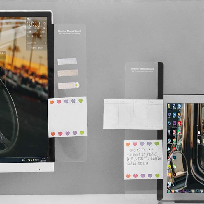 Lechay Monitor Memo Board (2-Pack)