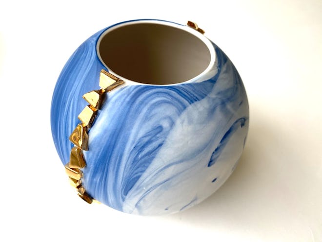Marble Porcelain Vase