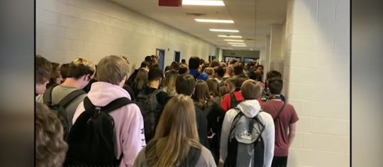 Viral photos of a crowded reopened high school in Georgia have raised concerns about the practicalit...