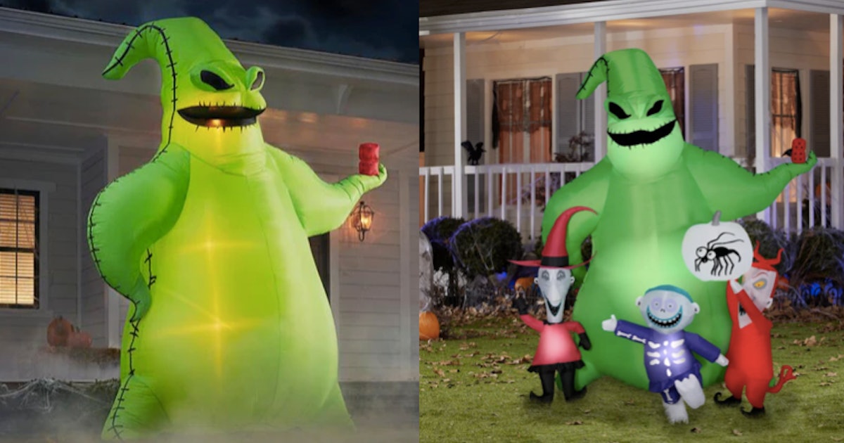 These Oogie Boogie Inflatables Are All Your Yard Needs This Halloween