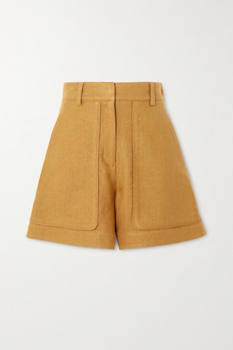 Iala Linen And Cotton-Blend Shorts