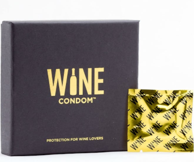  Wine Condom Wine & Beverage Bottle Stopper (6-Pack)