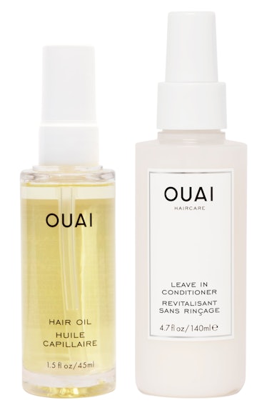 OUAI Thirsty Hair Oil & Leave-In Conditioner Kit