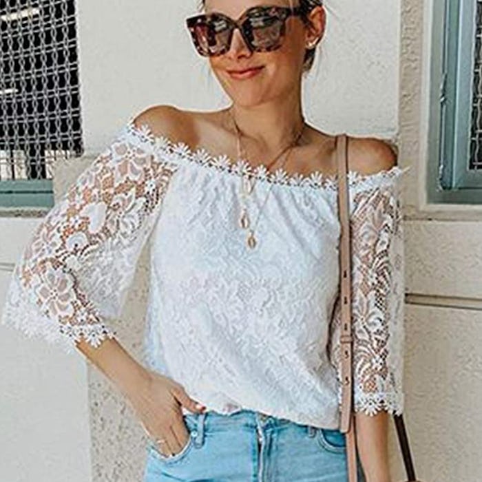 MIHOLL Off Shoulder Blouse