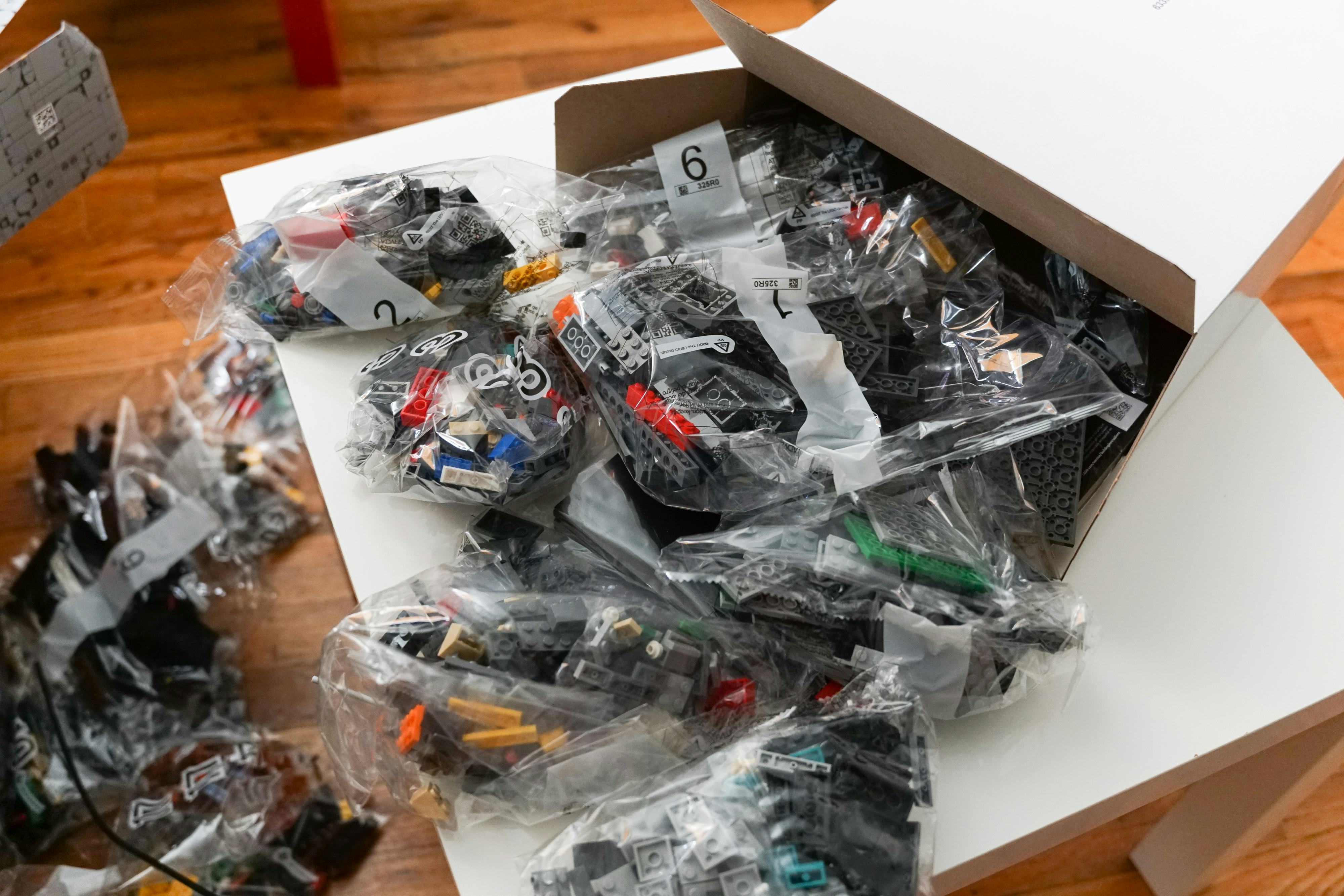 lego nes unboxing