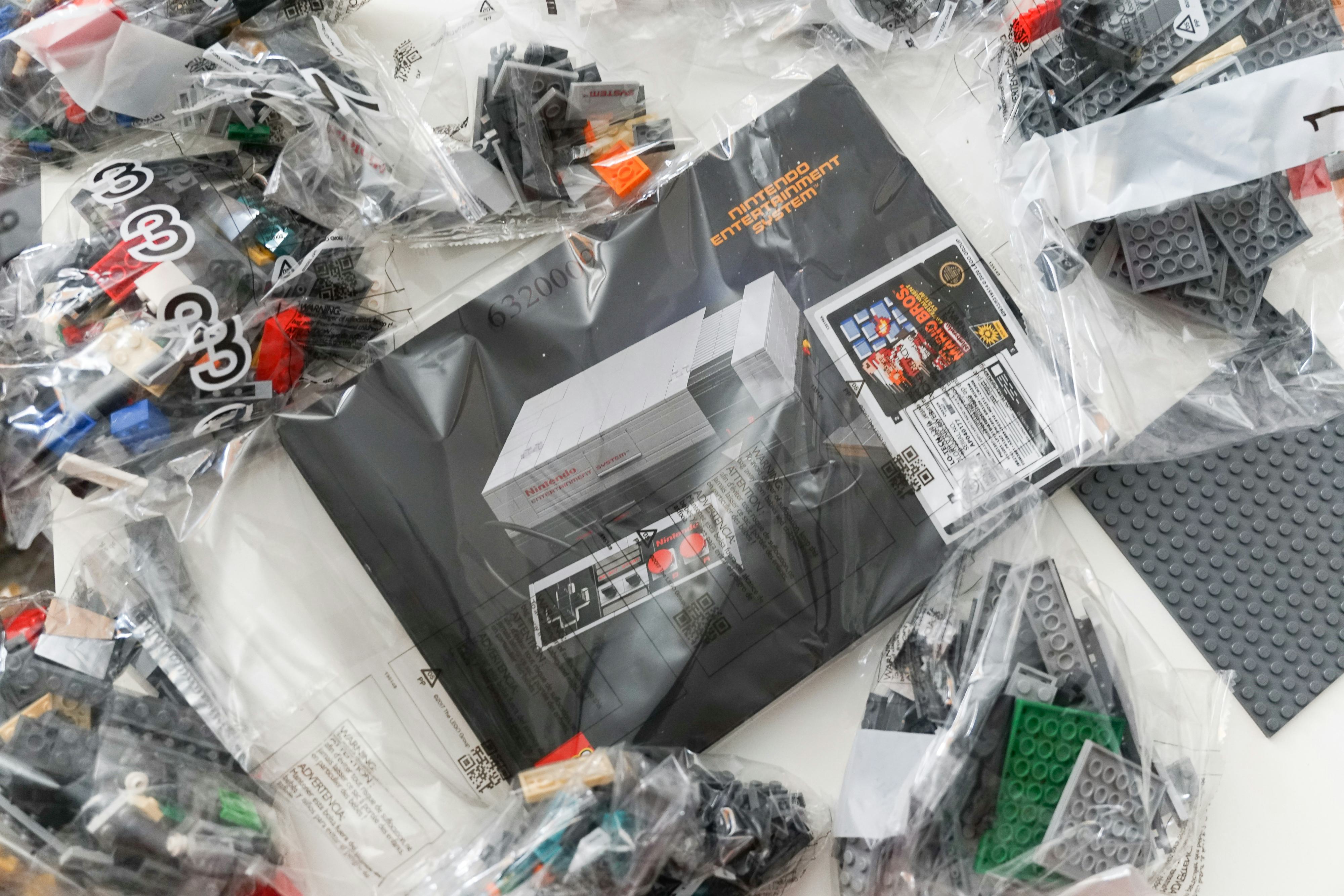 lego nes unboxing