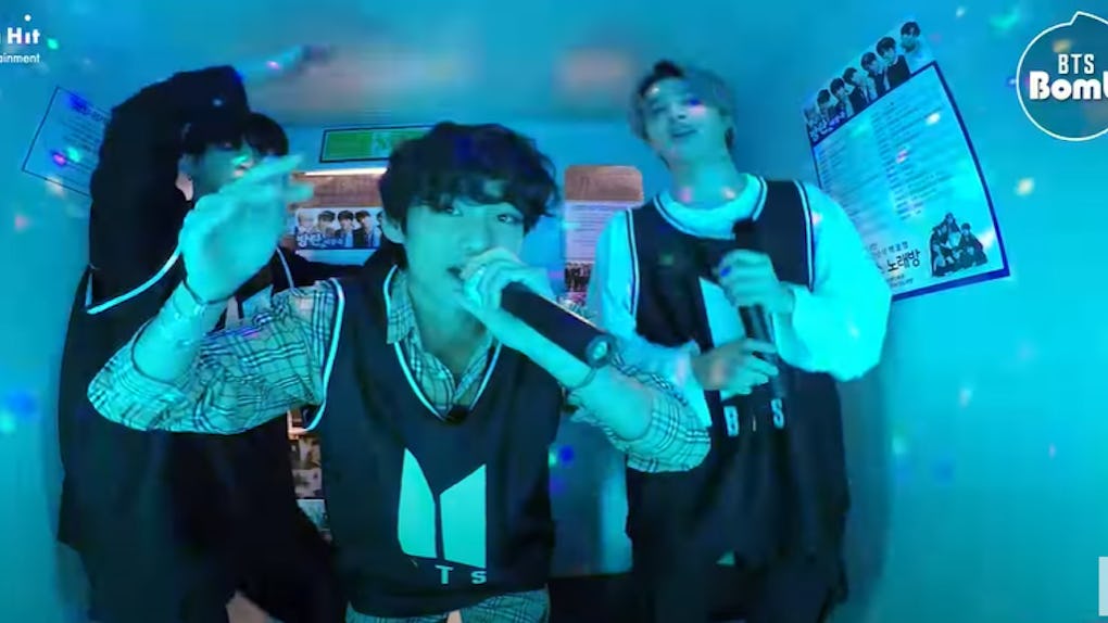 The Video Of Bts Jimin Jungkook V Singing Zero O Clock At Karaoke Is Everything