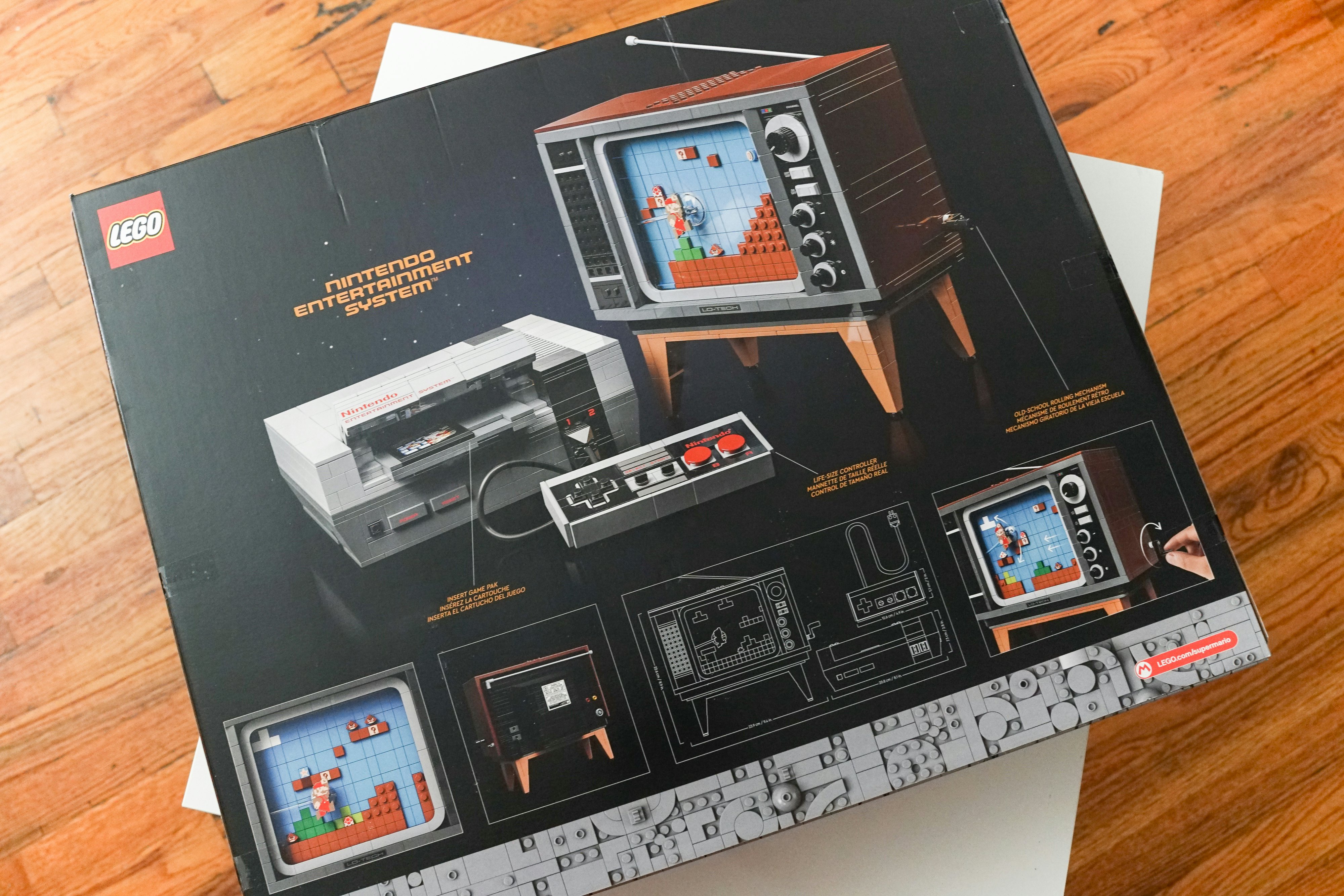 lego nes unboxing