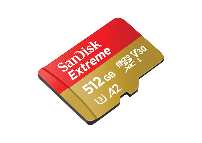 SanDisk Extreme 512GB microSD card
