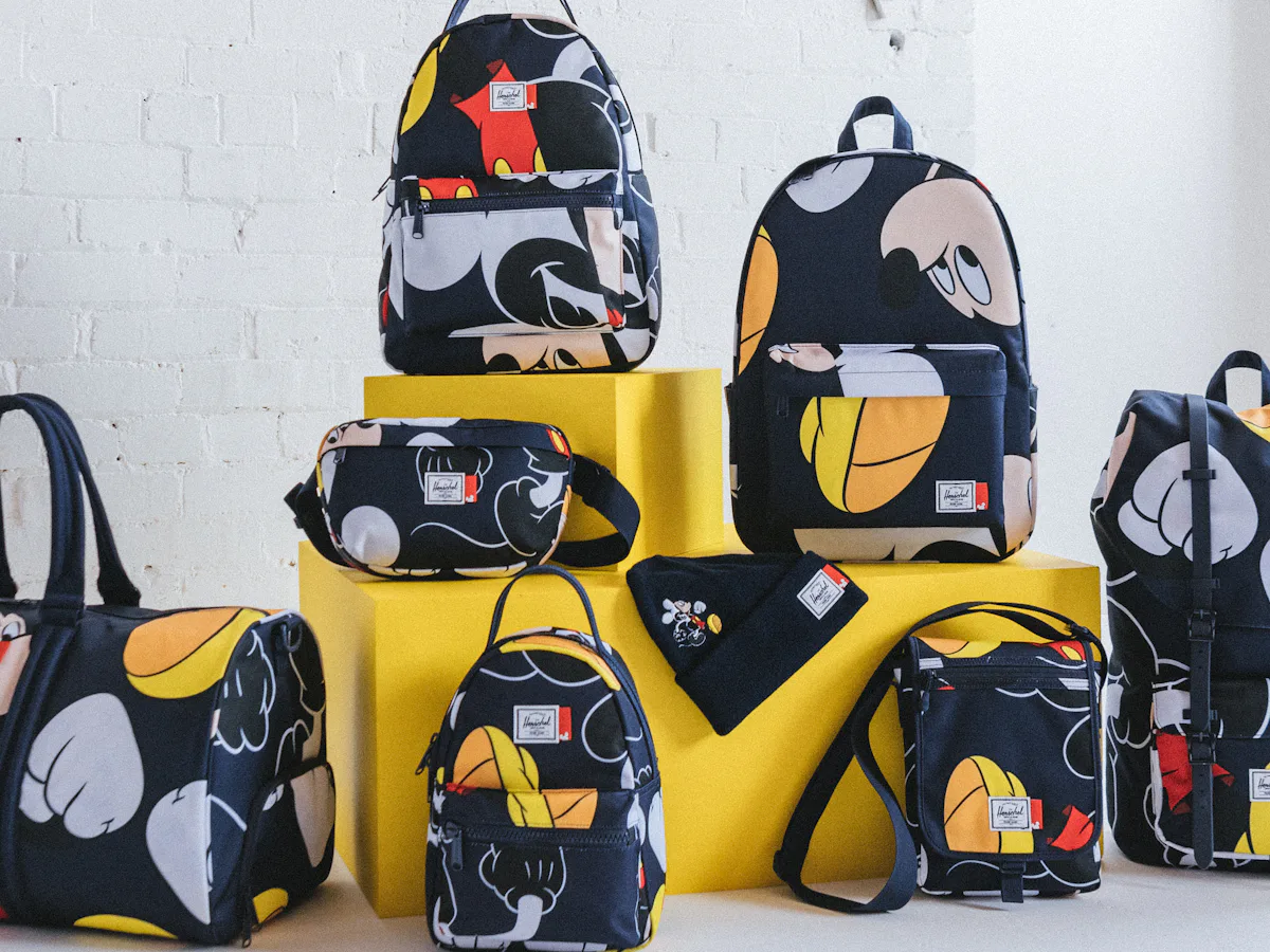 herschel backpack disney Supply Co. x Disney: Heritage Mid Winnie (Black) Extra Butter The Herschel x Disney Collection