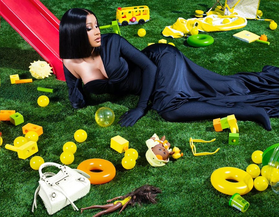 Cardi B Balenciaga Ad