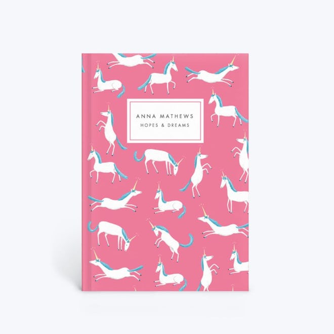 Sophie Corrigan Pink Unicorn Notebook