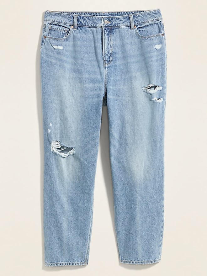 Extra High-Waisted Secret-Slim Pockets Sky-Hi Straight Plus-Size Jeans