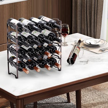 Simple Trending Stackable Wine Rack