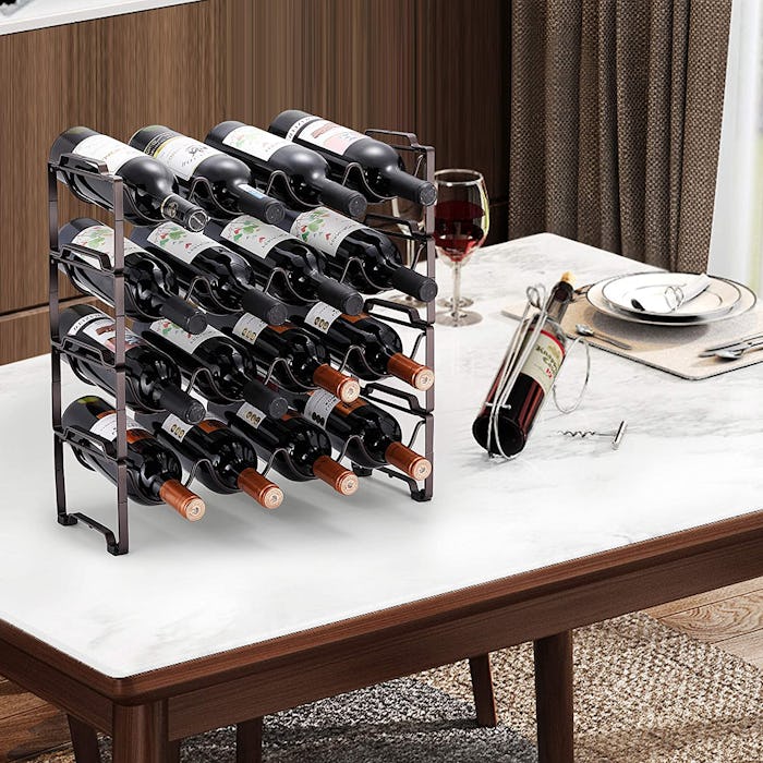 Simple Trending Stackable Wine Rack