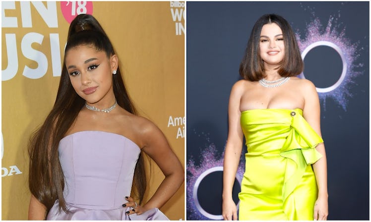 Ariana Grande co-wrote "Ice Cream" with Selena Gomez.