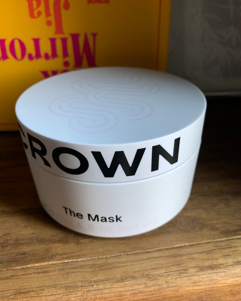 Packaging for Crown Affair's The Renewal Mask.