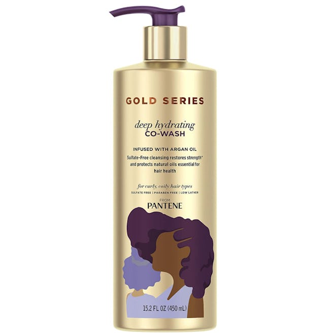 This Pantene option is the best co-wash for fine curly hair.