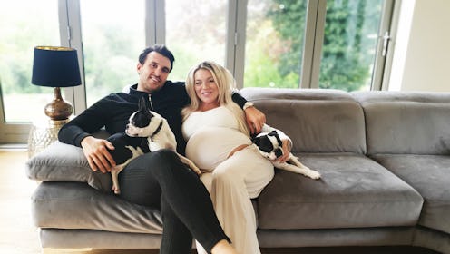sheridan smith and jamie horn in their home