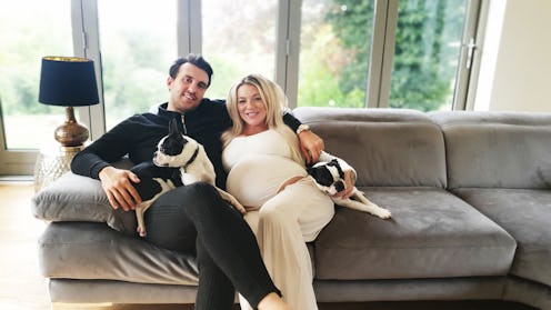 sheridan smith and jamie horn in their home