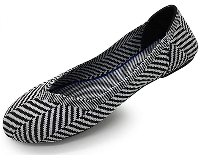 Coolion Striped Ballet Flats