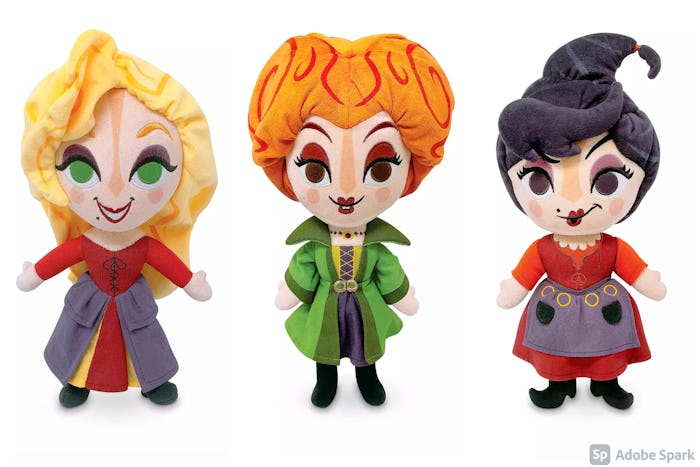 You can now have the Sanderson Sisters in plush form with these 'Hocus Pocus' toys.