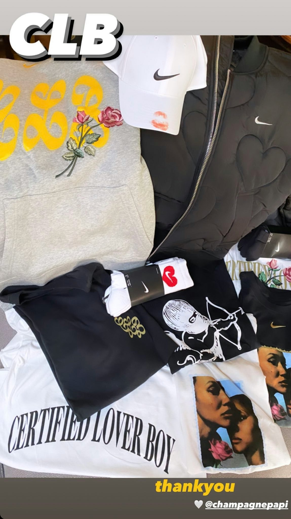 Drake's 'Certified Lover Boy' Nike 