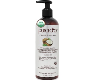 PURA D’OR Organic Fractionated Coconut Oil (16 Ounces)
