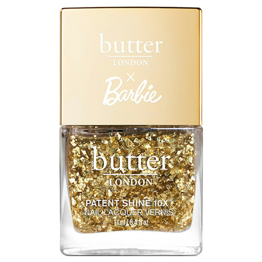 butter LONDON x Barbie™ 24K Crushed Diamonds Patent Shine 10X Nail Lacquer