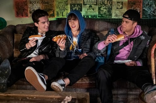 Luke, Reggie, and Alex on Julie and the Phantoms via the Netflix press site