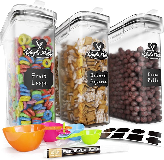 Chef's Path Cereal Container Storage Set