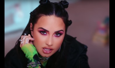 Demi Lovato appears in the 'OK Not To Be OK' video.