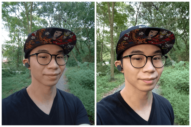 Surface Duo selfie camera review