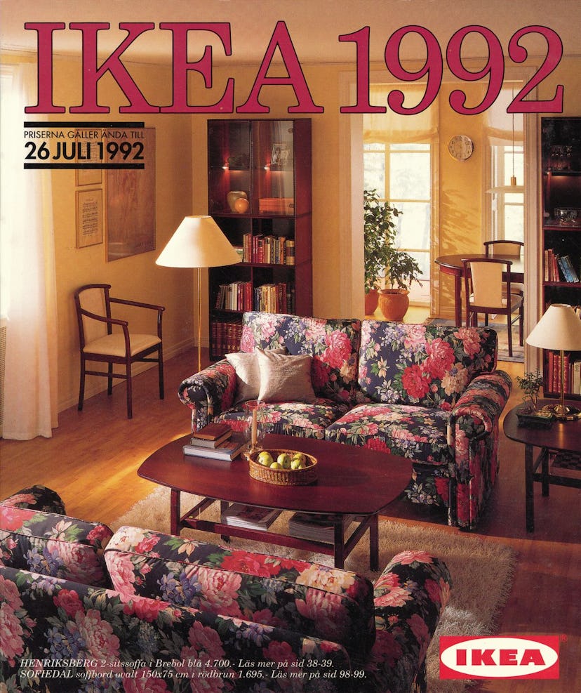 Cover of an IKEA catalog from 1992
