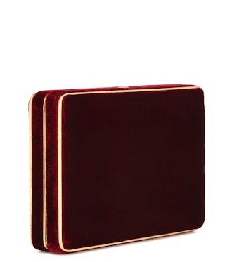 Hunting Season The Square Compact Velvet Clutch