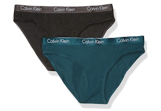 Calvin Klein Women's Motive Cotton Multipack Bikini Panty (2-Pack)