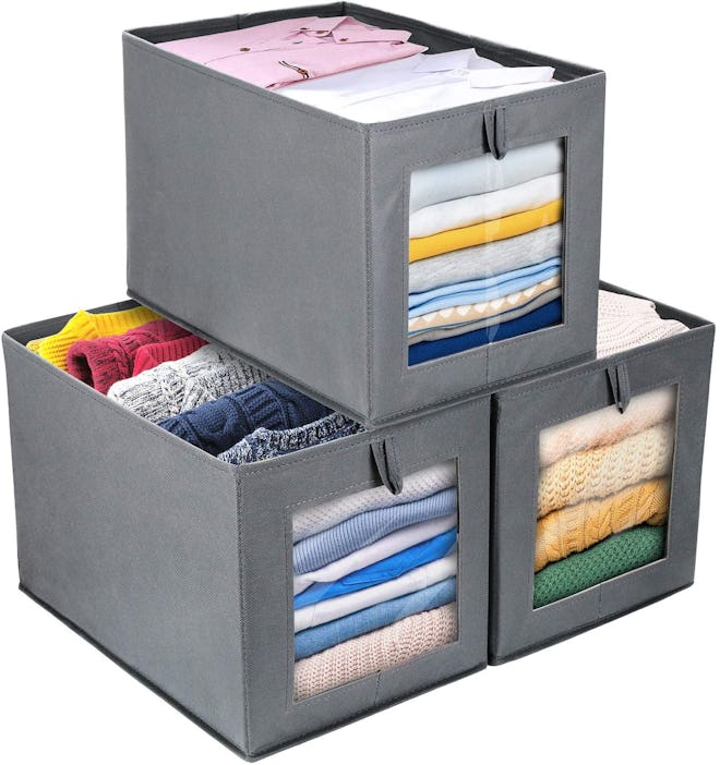 DIMJ Foldable Storage Boxes (3-Pack)