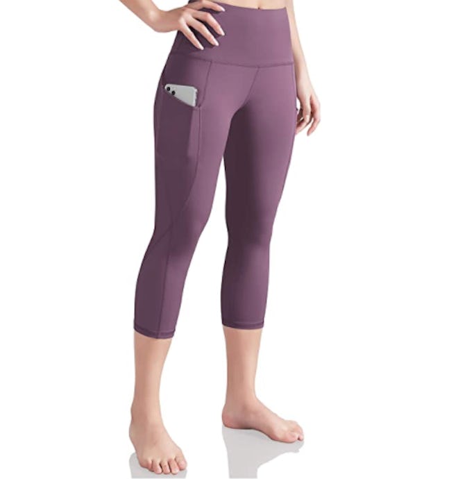 ODODOS High-Waist Workout Pants With Pockets