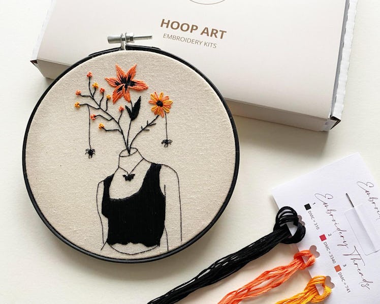 Autumn Halloween Embroidery Kit