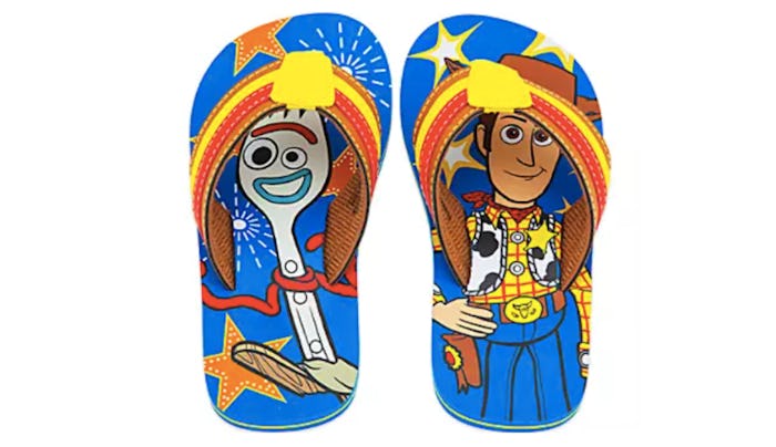 Toy Story flip flops are only $2 at Disney's twice upon a year sale