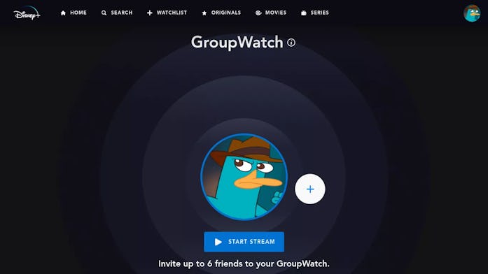 Disney Plus is testing a group watch party feature. 