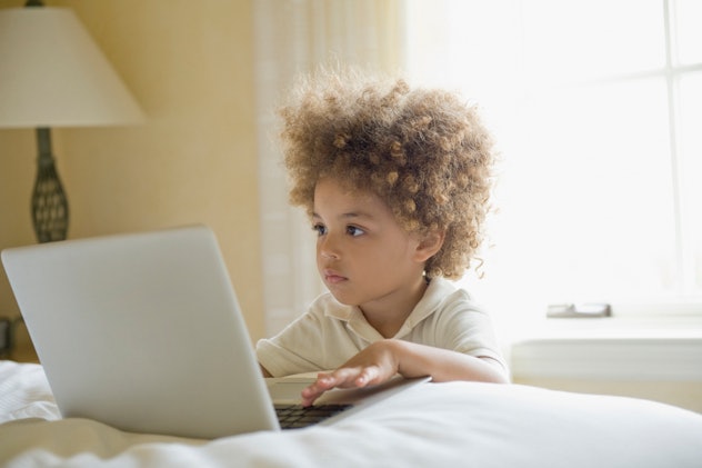 Child distance learning from home