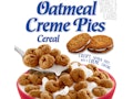 Little Debbie oatmeal creme pie cereal is coming soon.