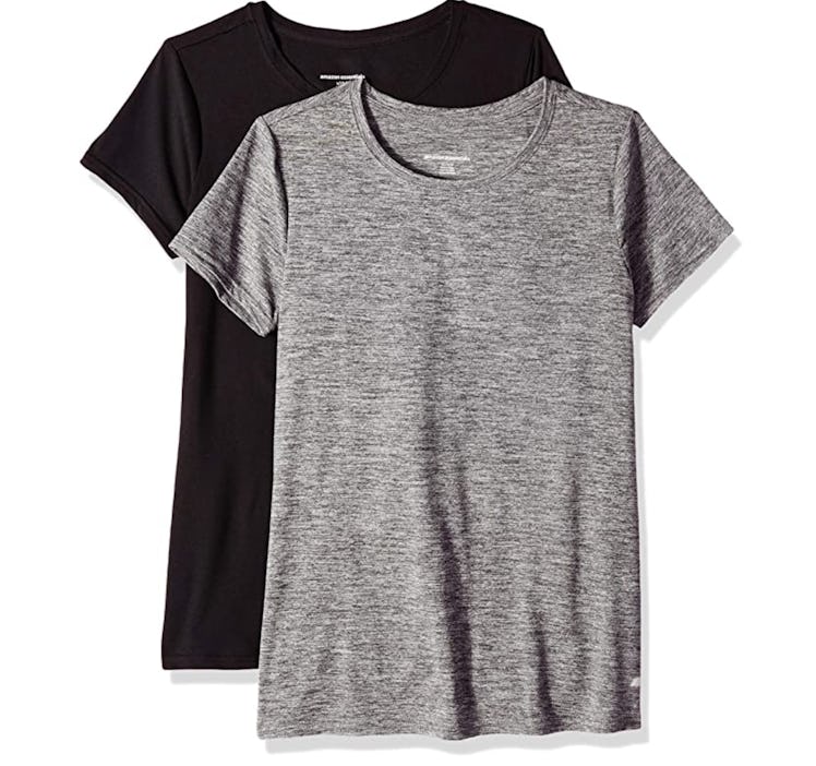 Amazon Essentials Women's 2-Pack Short-Sleeve Crewneck T-Shirt