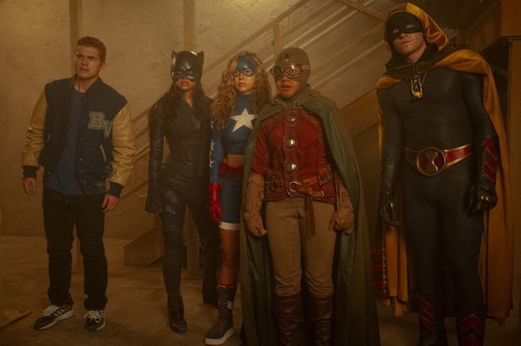 Stargirl and the JSA taking on the ISA