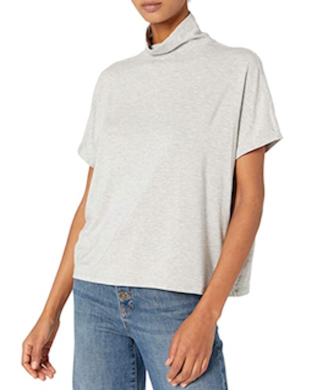 Daily Ritual Slouchy Turtleneck Top