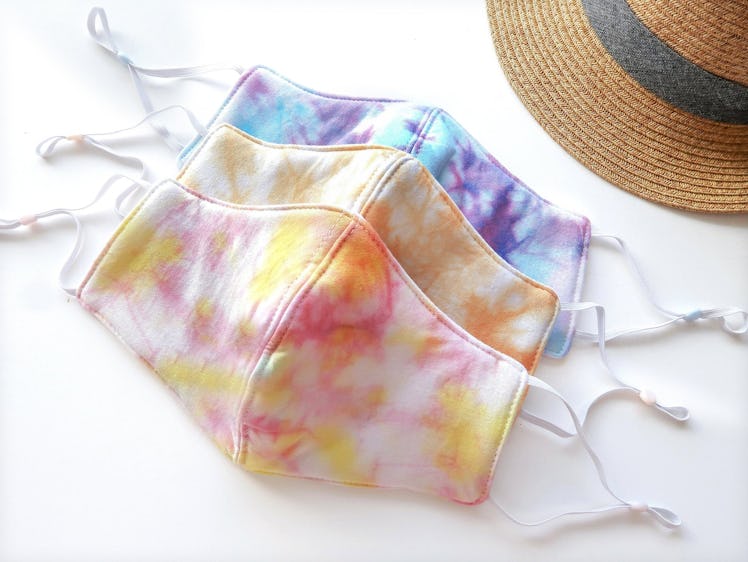 NalaCraft 3-Pack Reusable, Washable, Tie Dye Face Mask