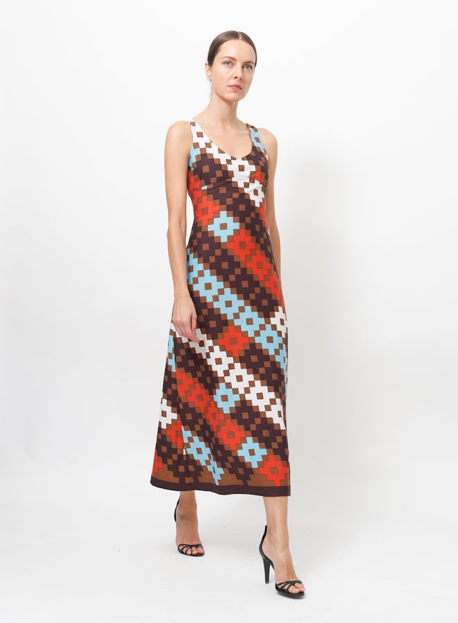 Lanvin '70s Geometric Dress