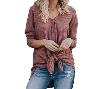 MIHOLL Womens Loose Blouse